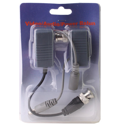 2 PCS CCTV Camera Video / Audio / Power Balun UTP Transceiver, A213A 2 PCS CCTV Camera Video / Audio / Power Balun UTP Transceiver, A213A